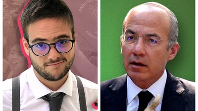 El politólogo llamó 'presunto narco' al expresidente de México