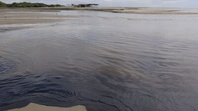 Los jóvenes fueron arrastrados por la corriente la noche del martes