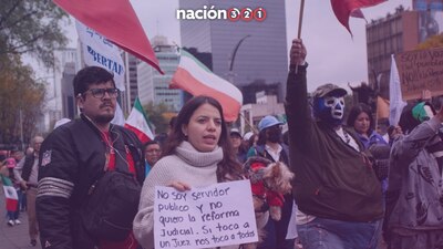 Con consignas como “Juez votado, corrupto, asegurado”, los trabajadores del PJF expresaron su desacuerdo