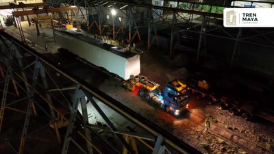 El primer tren llegará a Cancún el 8 de julio