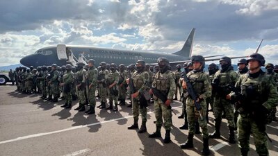 Llegaron a Michoacán para reforzar la seguridad en el estado