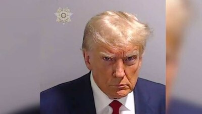 Es la primera foto de Trump arrestado