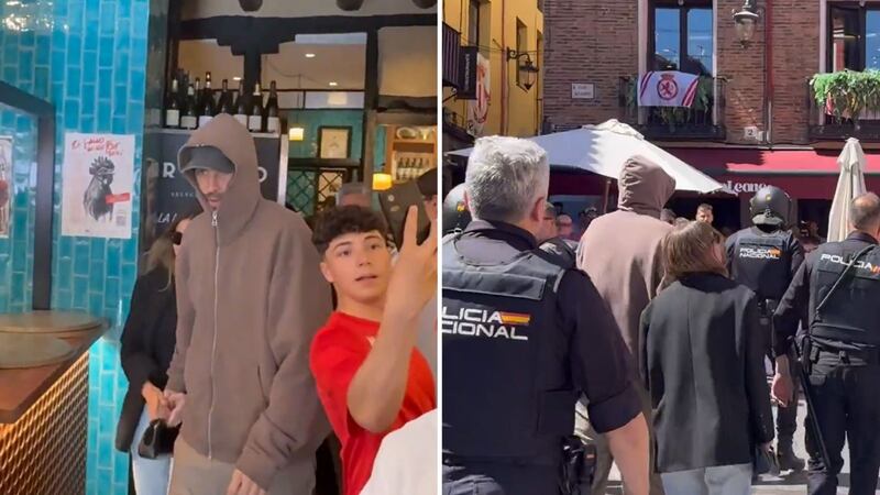 Abuchean a Clara Chia y Gerard Piqué al salir de un bar en España