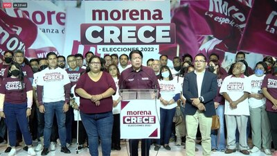 Detalló que en Aguascalientes aún les falta información preliminar, pero agradeció a su candidata