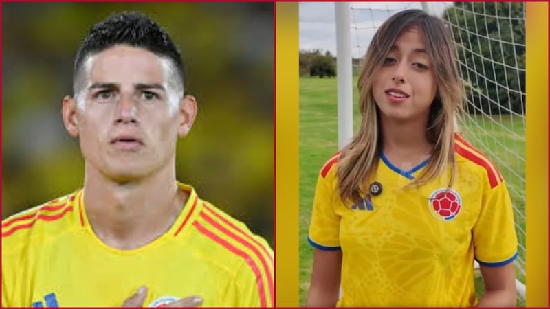 James Rodríguez responde a Antonella, hija del presidente de Colombia tras polémica por foto