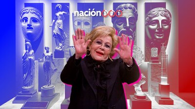 La primera actriz fue reconocida en vida por su larga trayectoria en el mundo del espectáculo