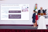 En lo que va de 2025, México suma 43 casos importados de sarampión y 288 de tos ferina