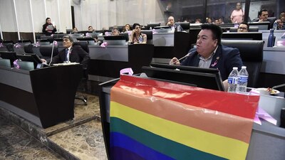 El diputado del PT se declaró gay durante una sesión del Congreso de Sonora