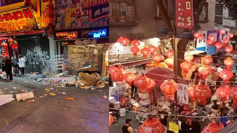 VIDEO: Se desata campal en Barrio Chino de la CDMX