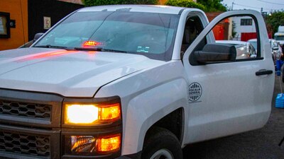 Elementos e la Fiscalía de Querétaro llegaron al lugar de los hechos