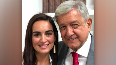 Ana de la Reguera manifestó en la campaña públicamente su apoyo a AMLO