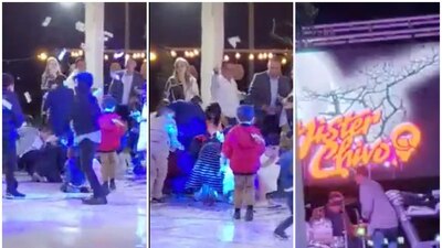 López Gámez dijo que el dinero que repartió como bolo eran billetes de 20 pesos y de un dólar