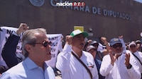 Entre protestas, diputados avalan en lo general reforma contra ‘pensiones doradas’