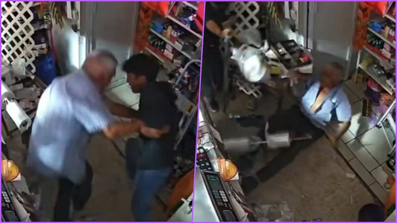 VIDEO: Adulto mayor resulta herido tras intento de asalto en tienda de abarrotes de Guadalajara