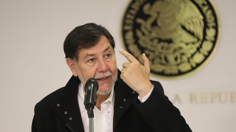 Noroña asegura que la oposición es quien no quiere discutir el tema de Hernán Bermúdez