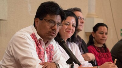 Adelfo Regino es el propuesto para la Coordinación de Asuntos Indígenas