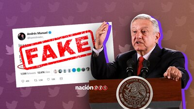 En redes sociales intentaron denostar al presidente con un tuit que resultó ser falso