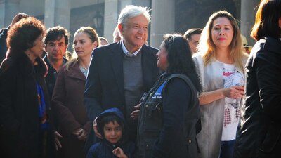 Este 1 de diciembre, AMLO se convirtió en el primer presidente de México emanado de la izquierda