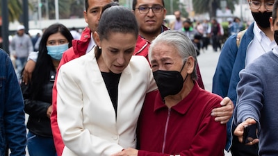 Muy segura y sonriente, afirmó que la oposición no llegará a la CDMX