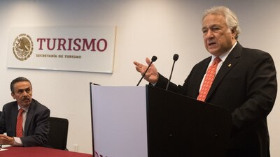 El secretario de Turismo informó que el evento se llevará a cabo hasta septiembre