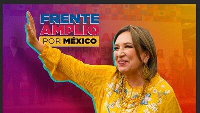 Xóchitl Gálvez recibió la constancia que la acredita como candidata presidencial del Frente Amplio