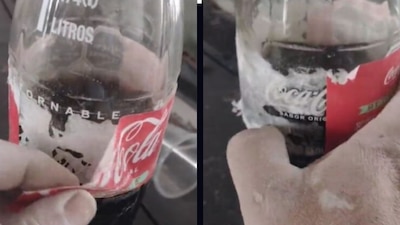 Un usuario de TikTok  compartió su experiencia al encontrar un refresco de cola, aparentemente 'pirata'.
