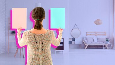 Pintar de colores claros e instalar espejos, ayudarán a que la habitación se vea más grande