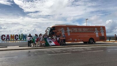 La organización Hazte Oír llegó a Cancún para pedir que no se reconozcan los derechos a la comunidad LGBTI
