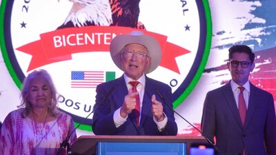 El embajador dijo respetar la estrategia de seguridad de AMLO