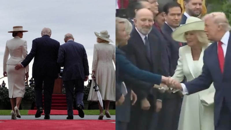 Trump ‘hace de las suyas’ y desata polémica durante visita oficial del rey Carlos III