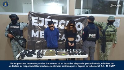 Rigoberto “N” y María “N” quienes mantenían secuestrados a tres hombres