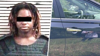 La mujer fue detenida y e acusada de intento de homicidio y posesión de arma