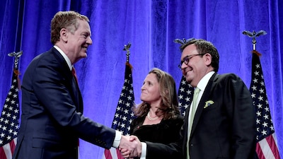 Las fotografías que nos dejó el primer día de negociaciones del acuerdo en Washington