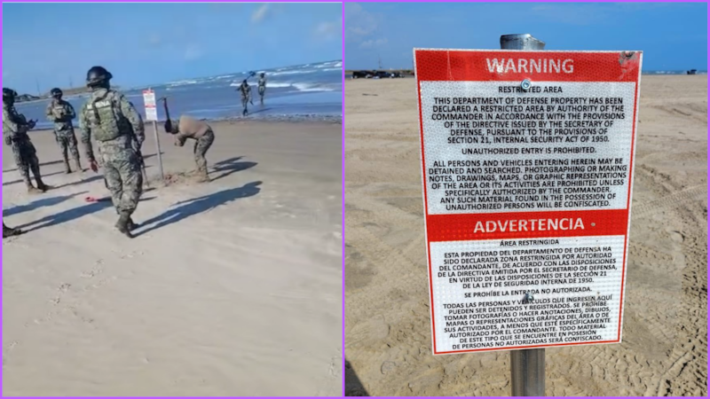 Ingresan militares de EU a playas mexicanas, denuncian ambientalistas