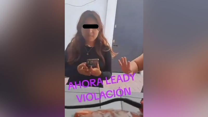 VIDEO: Tunden en redes a #LadyViolación por amenazar a hombre con acusación falsa