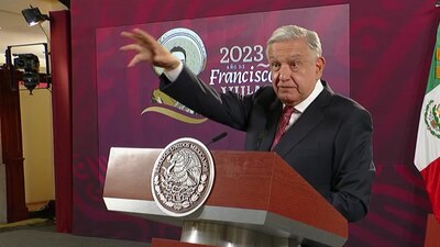 López Obrador reiteró que su gobierno combate al narco