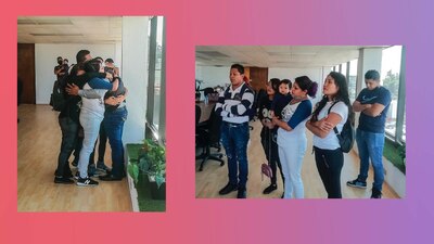 Tras 30 años de búsqueda, Adán pudo encontrar a su familia.