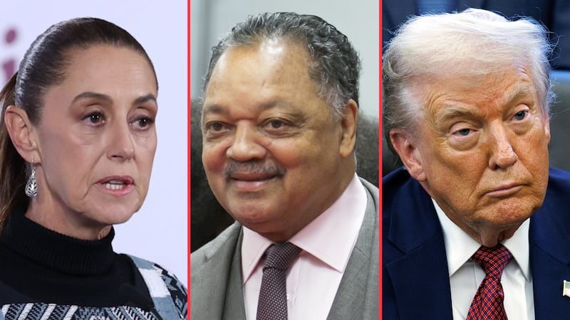 Sheinbaum y Trump lamentan el fallecimiento de Jesse Jackson, icono de los derechos civiles de EU