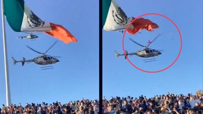 Los hechos ocurrieron en el espectáculo Lucha Libre AAA Worldwide en el Campo Militar 1- A