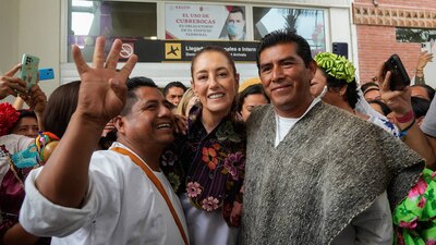 Sheinbaum estuvo de gira por Chiapas