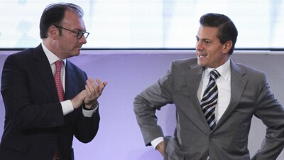 Luis Videgaray colaboró con Enrique Peña Nieto desde que el presidente fue gobernador del Edomex