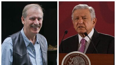 Vicente Fox usó el humor para criticar a AMLO