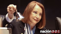 Laura Itzel Castillo, presidenta del Senado, se fractura el tobillo y es hospitalizada