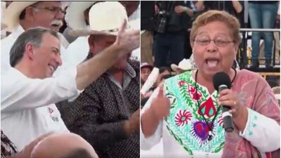 Doña Lety le declaró su amor al candidato presidencial