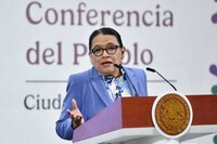 Rosa Icela Rodríguez se pronuncia contra la ‘Ley Censura’ en Puebla y pide revisarla
