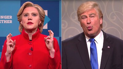 En el programa Saturday Night Live se hizo la parodia más graciosa de los candidatos presidenciales