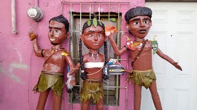 La piñatería Ramírez las creó en aras de defender a México