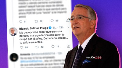 El empresario se molestó con una exempleada de Fundación Azteca