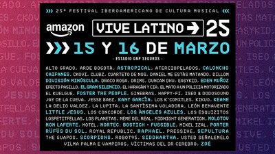 En marzo, el festival de música celebra sus 25 años