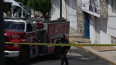 La Fiscalía mexiquense sigue con los trabajos de recuperación de los restos de las víctimas